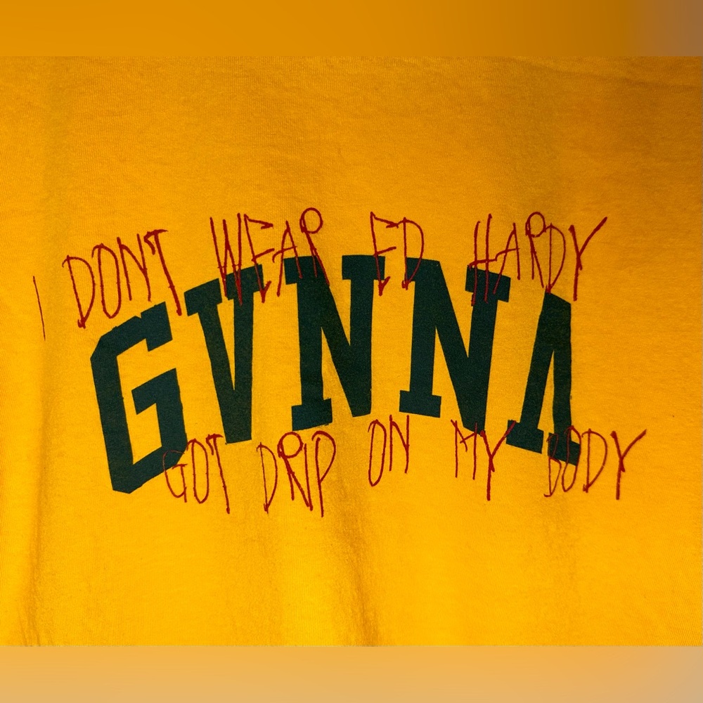 Gunna Ringer Tee Mens Large - Picture 3 of 5
